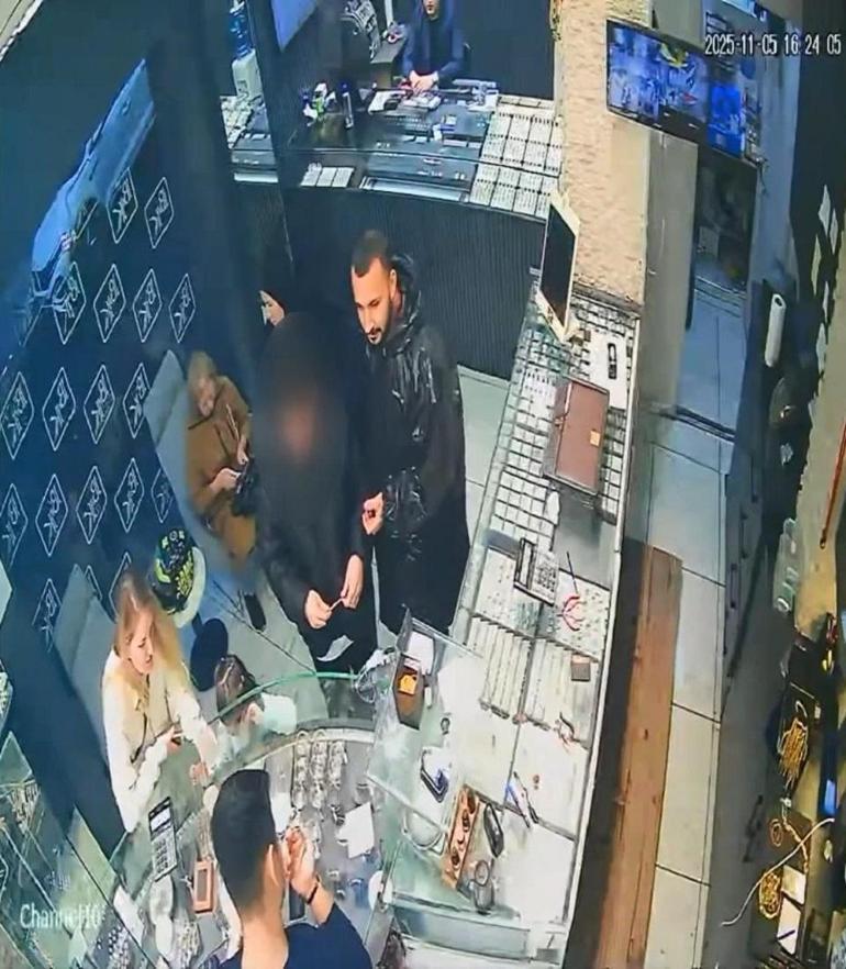 Eşinin altınlarını çalıp kaçtı Şüpheli kuaförde tıraş olurken yakalandı