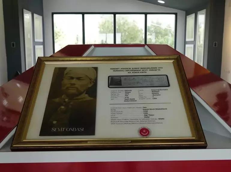 Çanakkale kahramanı Seyit Onbaşının bilinmeyen fotoğrafı