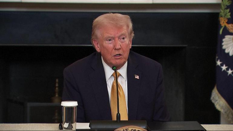 Beyaz Saray ABD Başkanı Trump’ın MR sonuçlarını paylaştı