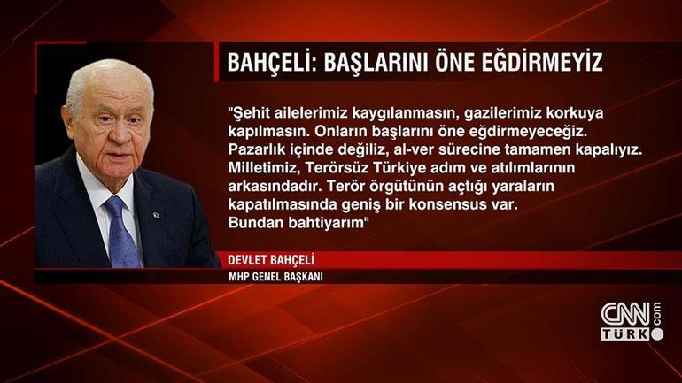 Son dakika haberi... MHP lideri Bahçeli: Suça bulaşmayan dönsün