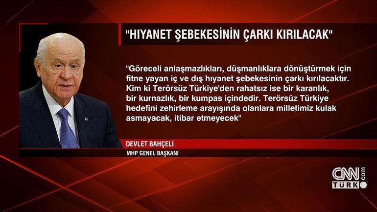 Son dakika haberi... MHP lideri Bahçeli: Suça bulaşmayan dönsün