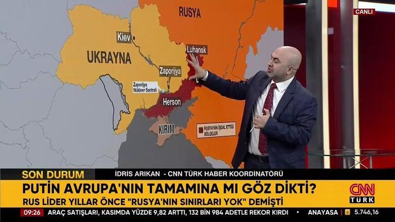 Putin Avrupanın tamamına mı göz dikti