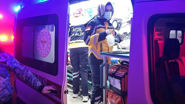 Ev yangınında anne öldü, kızı yaralandı