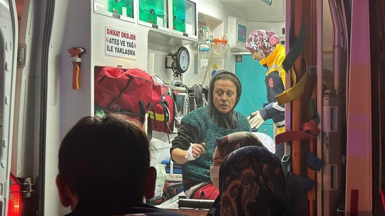 Ev yangınında anne öldü, kızı yaralandı