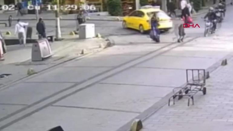  Motosiklet sürücüsü çocuğa çarptı