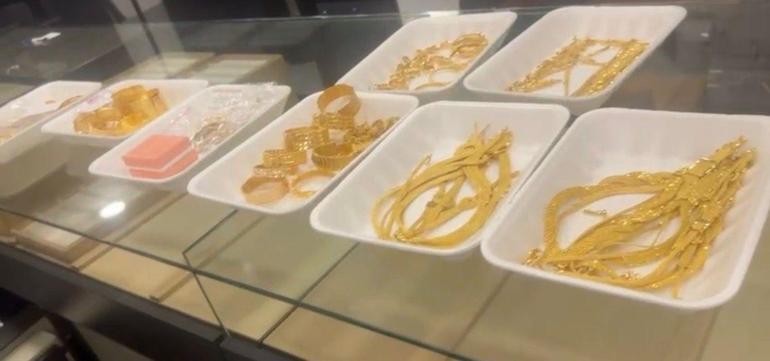 Büyükçekmece Adliyesi’nden çalınan altınların fotoğrafları ortaya çıktı
