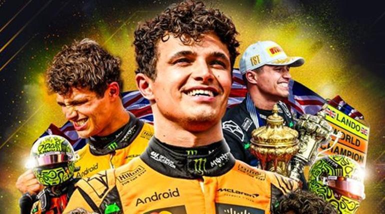 Formula 1de şampiyon Lando Norris