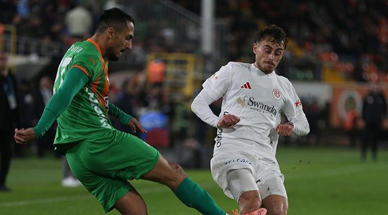 Akdeniz derbisinde kazanan yok Alanyaspor – Antalyaspor