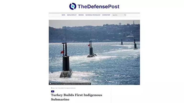  Türkiyenin gizli devriyesi MİLDEN Denizaltısı Dünya manşetlere taşıdı