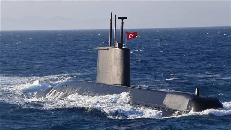  Türkiyenin gizli devriyesi MİLDEN Denizaltısı Dünya manşetlere taşıdı