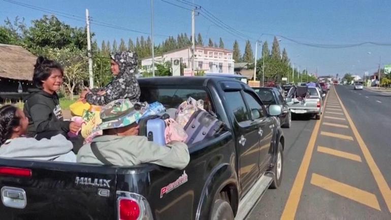 Güneydoğu Asyada savaş korkusu Tayland ve Kamboçya arasında çatışmalar sürüyor