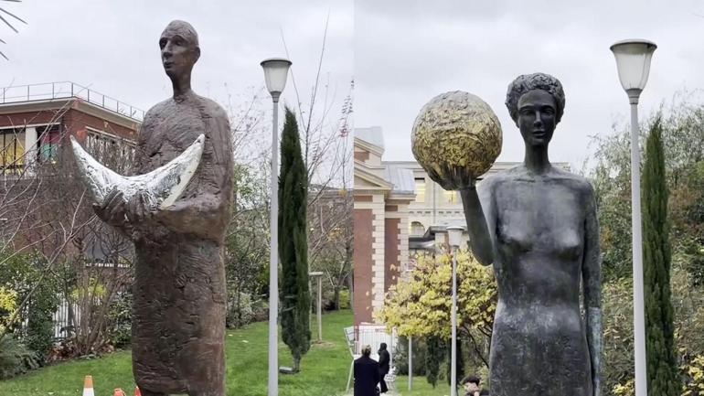 Türk heykeltıraşın eserleri Paris’te kalıcı olarak yerini aldı