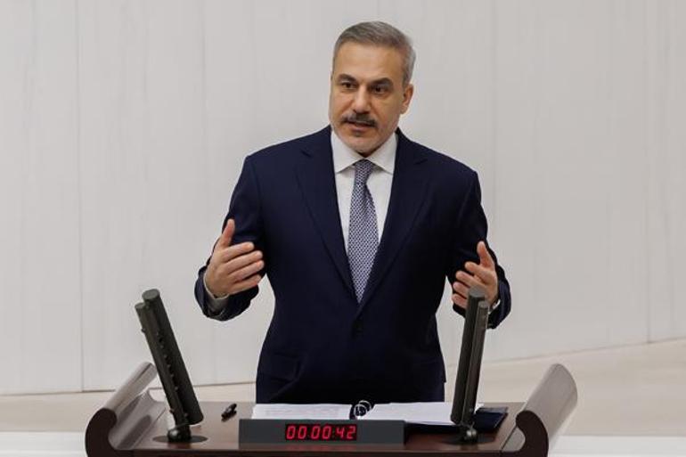 Dışişleri Bakanı Hakan Fidan Mecliste konuştu SDG’ye 10 Mart Mutabakatı uyarısı