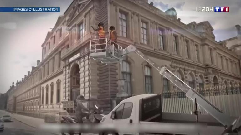 Louvre soygunundan yeni görüntüler: Müzeye gidiş anları ortaya çıktı