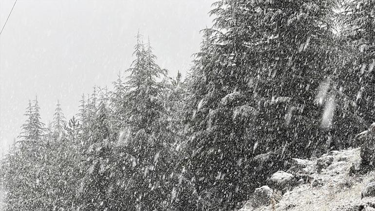 Kahramanmaraş beyaza büründü