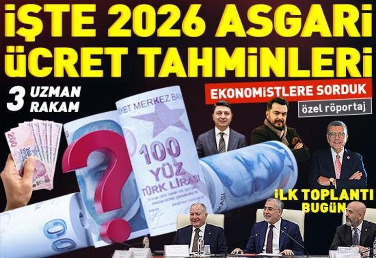 SON DAKİKA... Asgari ücret maratonu başlıyor Kritik toplantı bugün