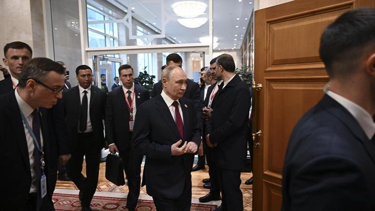 CANLI | Cumhurbaşkanı Erdoğan, Putin ile bir araya geldi
