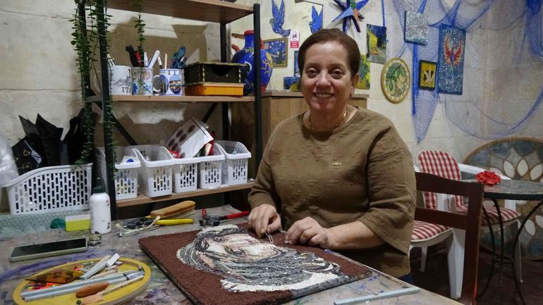 Hobiyle başladı, Avrupa’ya açılıyor: Gaziantep’ten mozaik yolculuğu