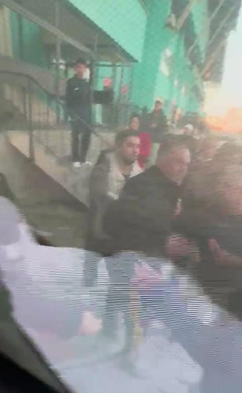 Amatör lig maçında yumruklar konuştu