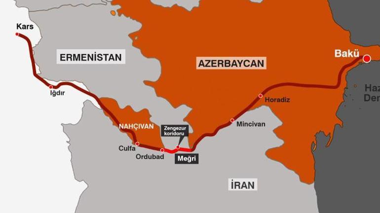 Zengezur Koridoru’nda kritik 44 kilometre