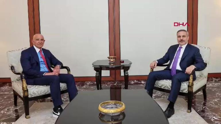 SON DAKİKA... Dışişleri Bakanı Hakan Fidan, ABD’li elçi Barrackı kabul etti