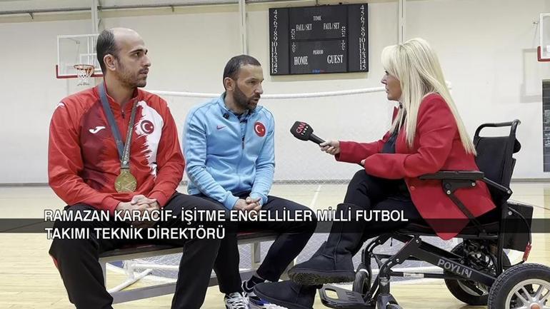 İşitme engelli milliler yine şampiyon