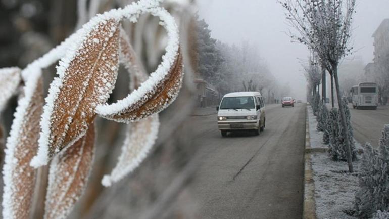  Sıcaklıklar kaç derece düşecek Don ve buzlanmaya dikkat...