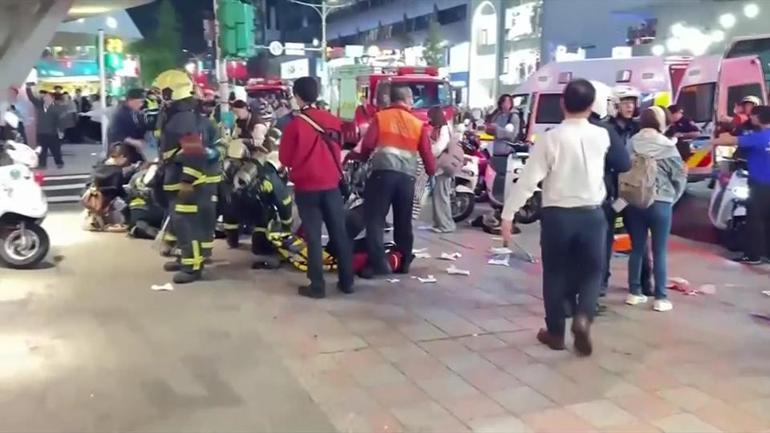SON DAKİKA Tayvanda metro istasyonunda bıçaklı saldırı: 3 ölü