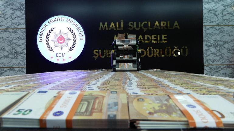  Destelerce euro ele geçirildi