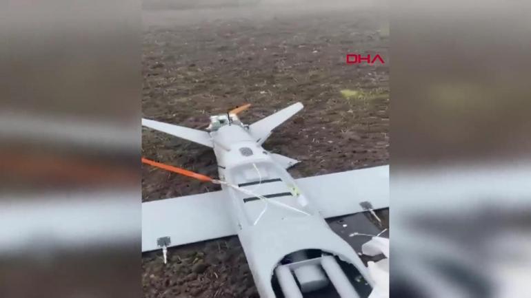 Balıkesirde insansız hava aracı düştü