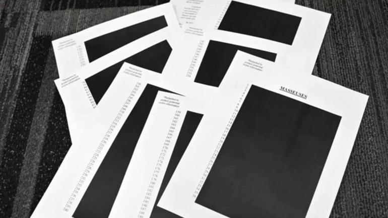 119 sayfa karartıldı | Epstein dosyaları neyi saklıyor