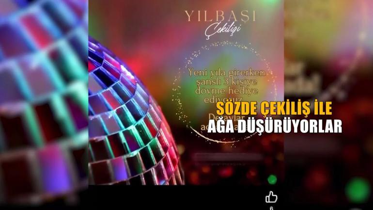 Yılbaşı çekilişi tuzağı Bir tıkla paranızı ve bilgilerinizi kaybedebilirsiniz