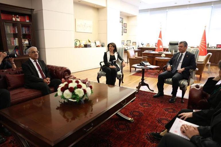 DEM Parti heyeti, CHPyi ziyaret etti