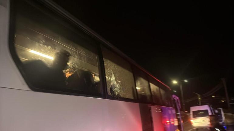 Bodrum FK - Amedspor maçının ardından taraftarlar arasında arbede çıktı