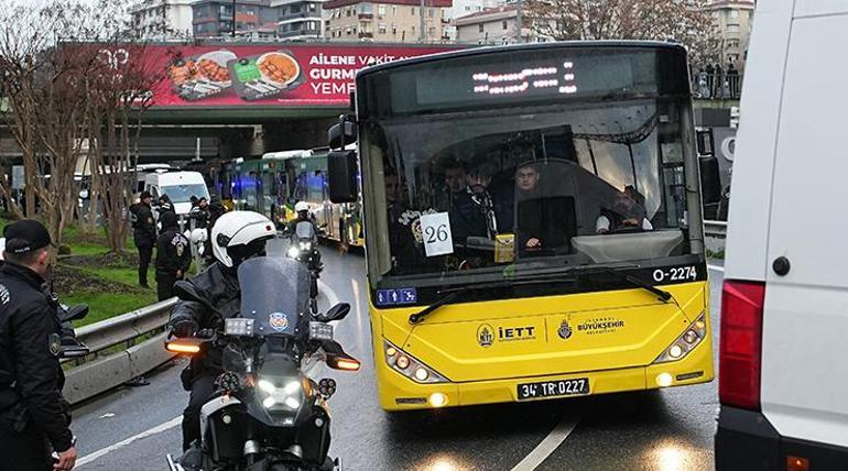 Beşiktaş taraftarları, Fenerbahçe maçı öncesi Kadıköy’de