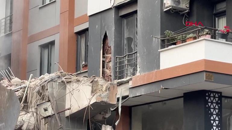 Kentsel dönüşüm kabusa döndü… Yan bina zarar gördü