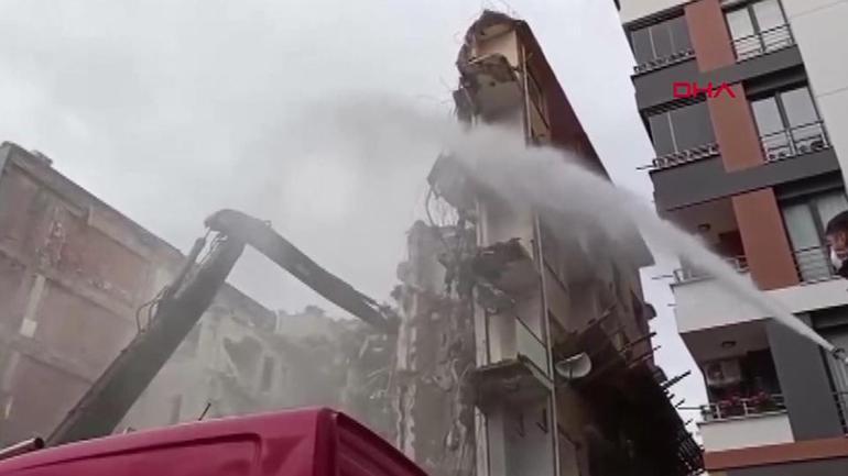 Kentsel dönüşüm kabusa döndü… Yan bina zarar gördü