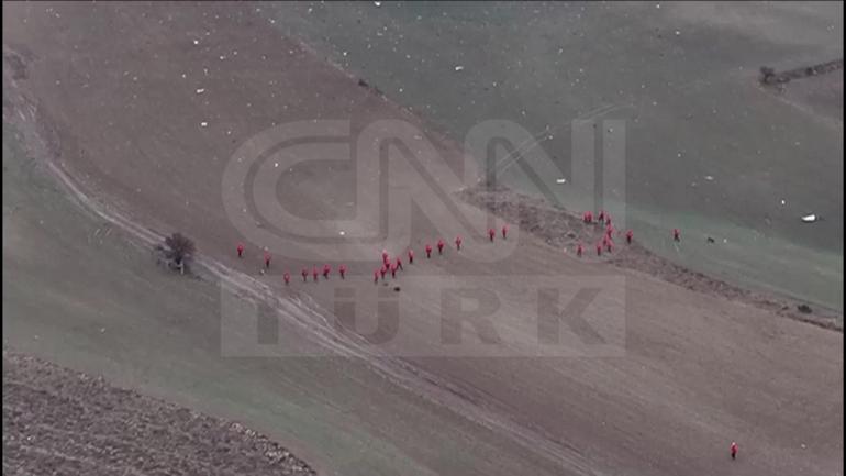  İşte enkaz alanı…