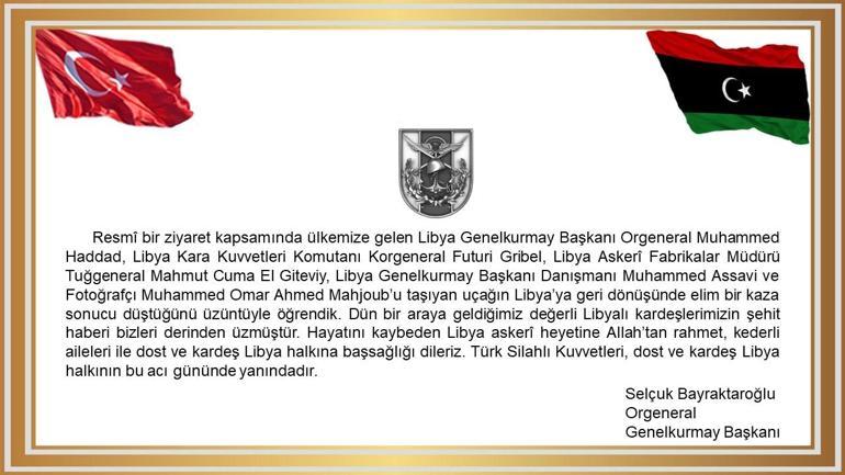 Libya Genelkurmay Başkanını taşıyan uçak düştü: DAKİKA DAKİKA KULE İLE GÖRÜŞMELERİ ORTAYA ÇIKTI