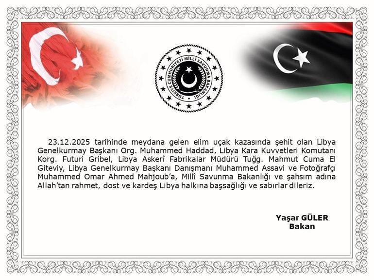 Libya Genelkurmay Başkanını taşıyan uçak düştü: DAKİKA DAKİKA KULE İLE GÖRÜŞMELERİ ORTAYA ÇIKTI