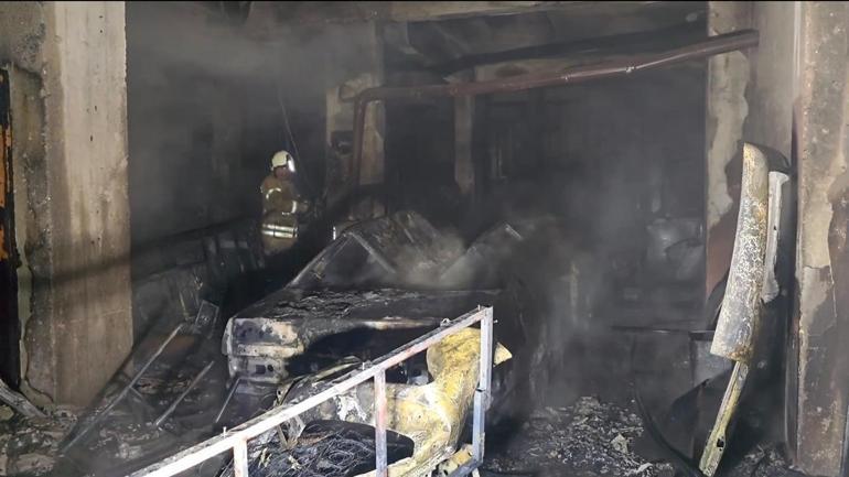 4 araç küle döndü