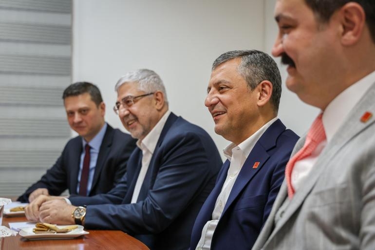  Cumhurbaşkanı Erhürman ile bir araya geldi