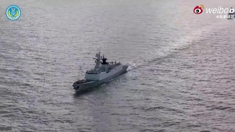 Çinden Tayvana abluka gibi tatbikat ABDnin 11 milyar dolarlık silah satışına yanıt