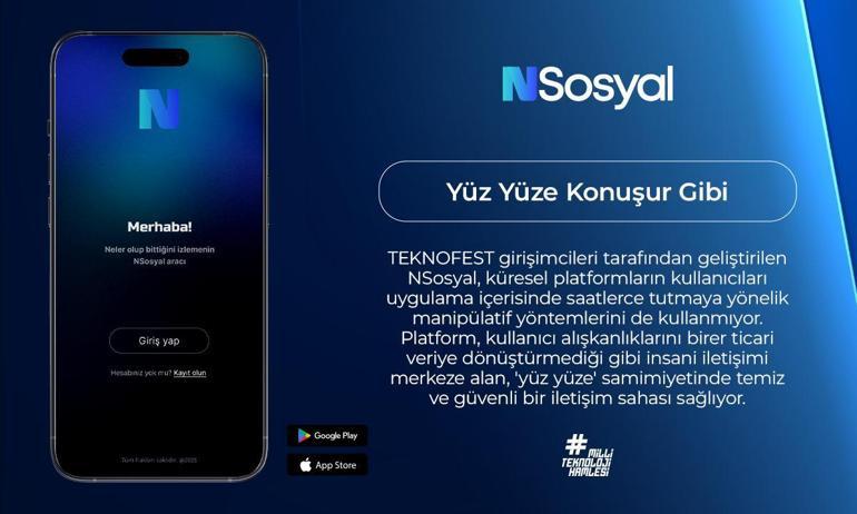 NSosyal yeni yüzü ve özellikleriyle yayında