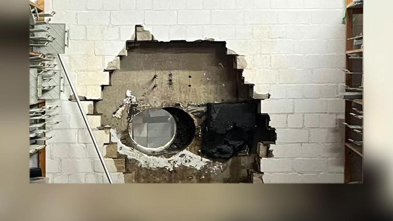 100 milyon euroluk vurgun | Tünelle girdiler, kasaları delip çıktılar