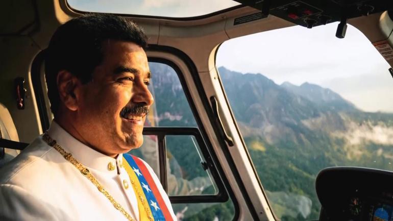 ABD Maduroyu kaçırırken Venezuela televizyonu bu klibi yayınladı