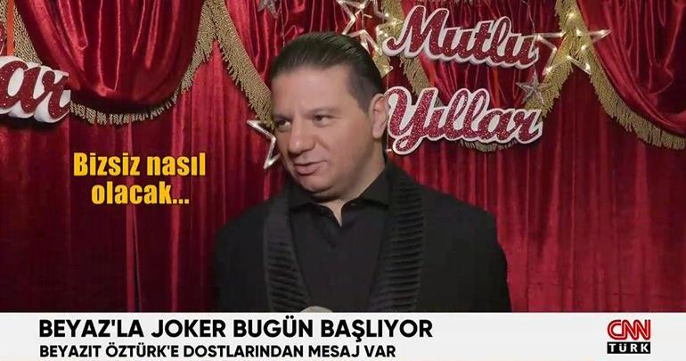 Beyazla Joker bugün başlıyor: Ünlü şovmene dostlarından mesaj var...
