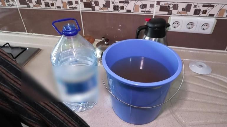 Deposu olan apartmanlarda bile su sıkıntısı var