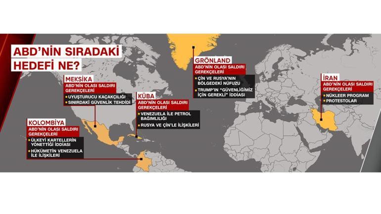 Ben yaparım, dünya izler... Trumpın hedef listesi: Sırada kim var