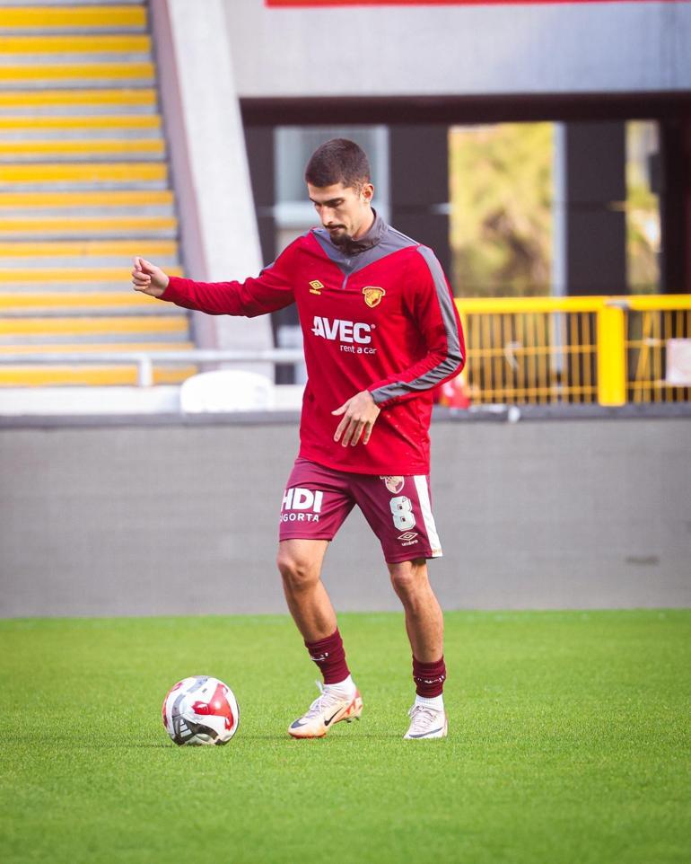 Göztepenin yeni transferi ayağının tozuyla golünü attı